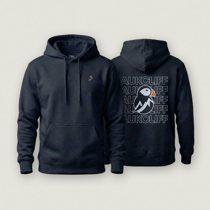 AukCliff Cotton Heritage Hoodie Navy Blazer / S AukCliff® Puffin Logo Hoodie
