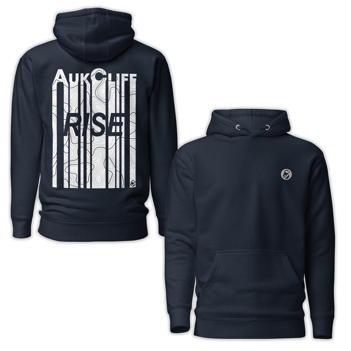 AukCliff Cotton Heritage Hoodie Navy Blazer / S AukCliff Retro Rise Hoodie