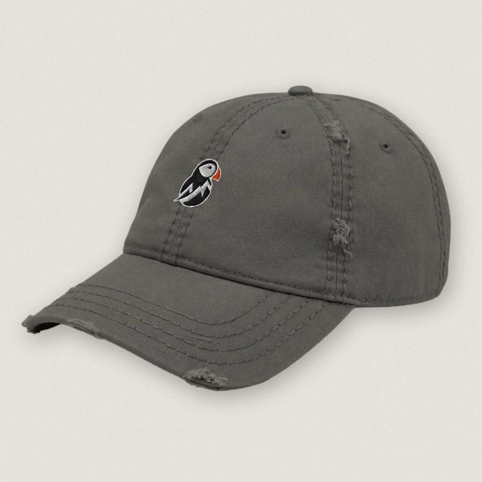 AukCliff Distressed Dad Hat Asphalt Distressed Dad Hat