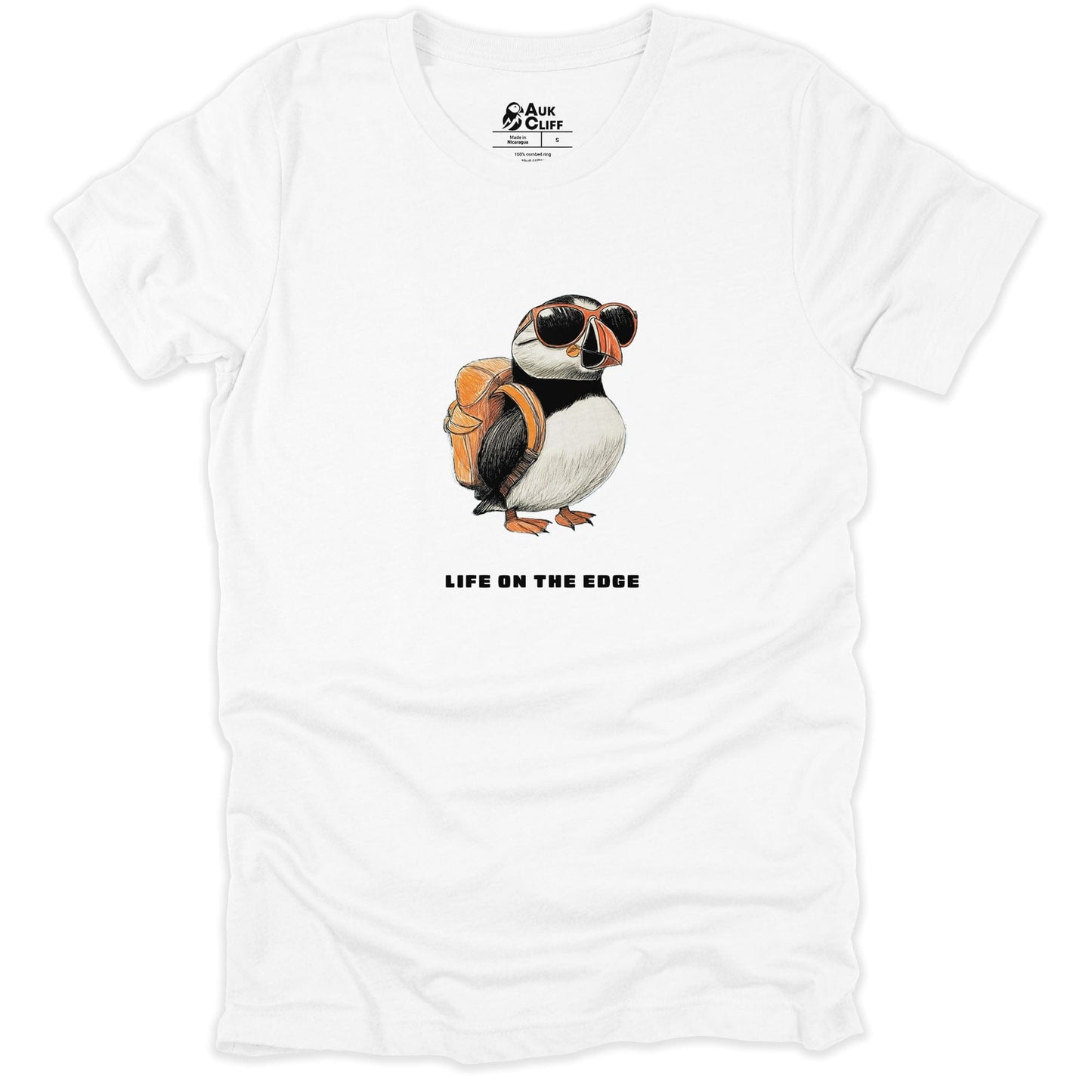 AukCliff Hiking and Camping Graphic Tees White / XS Puffin Life