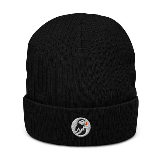 AukCliff Knit Beanie Black Knit Beanie