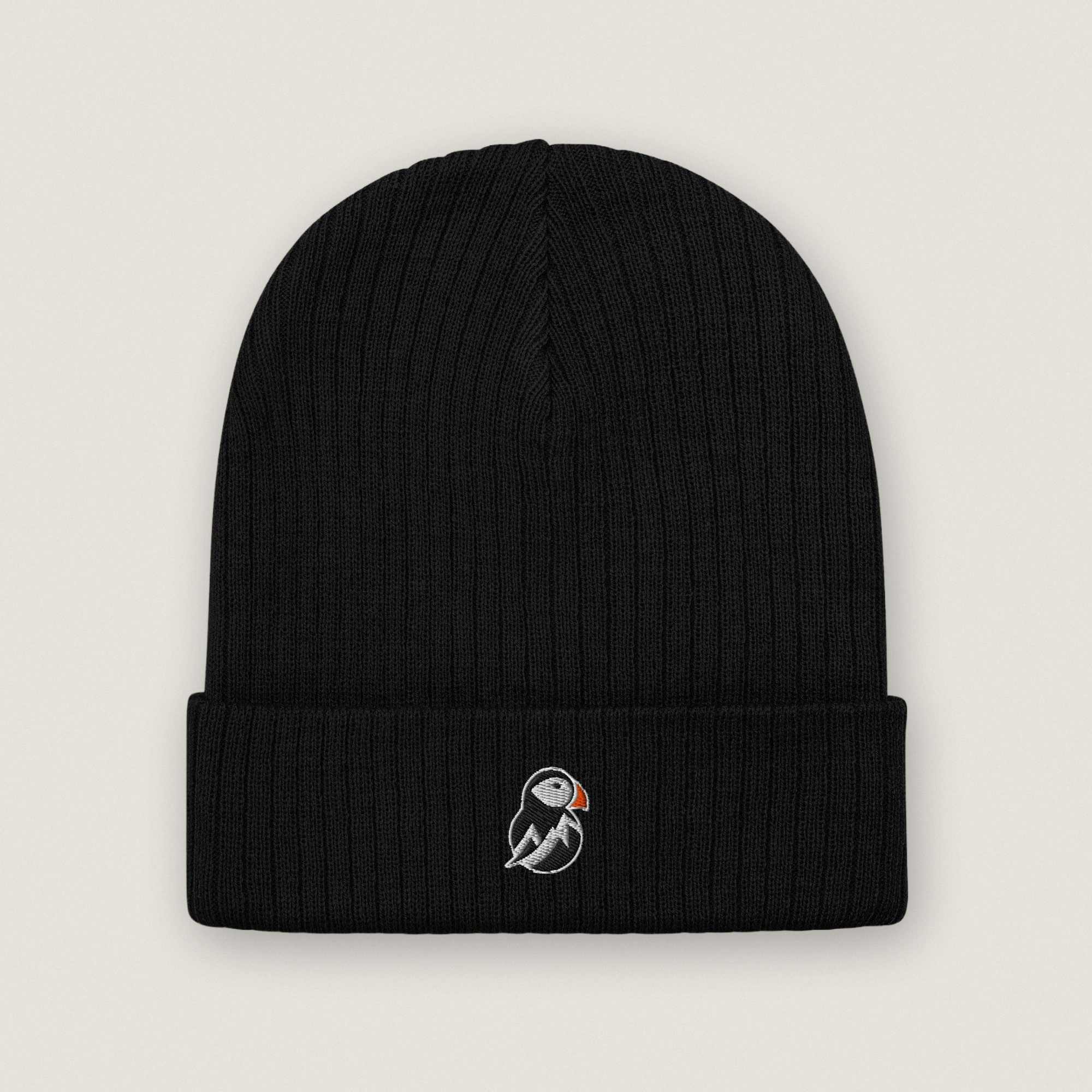 AukCliff Knit Beanie Black Knit Beanie