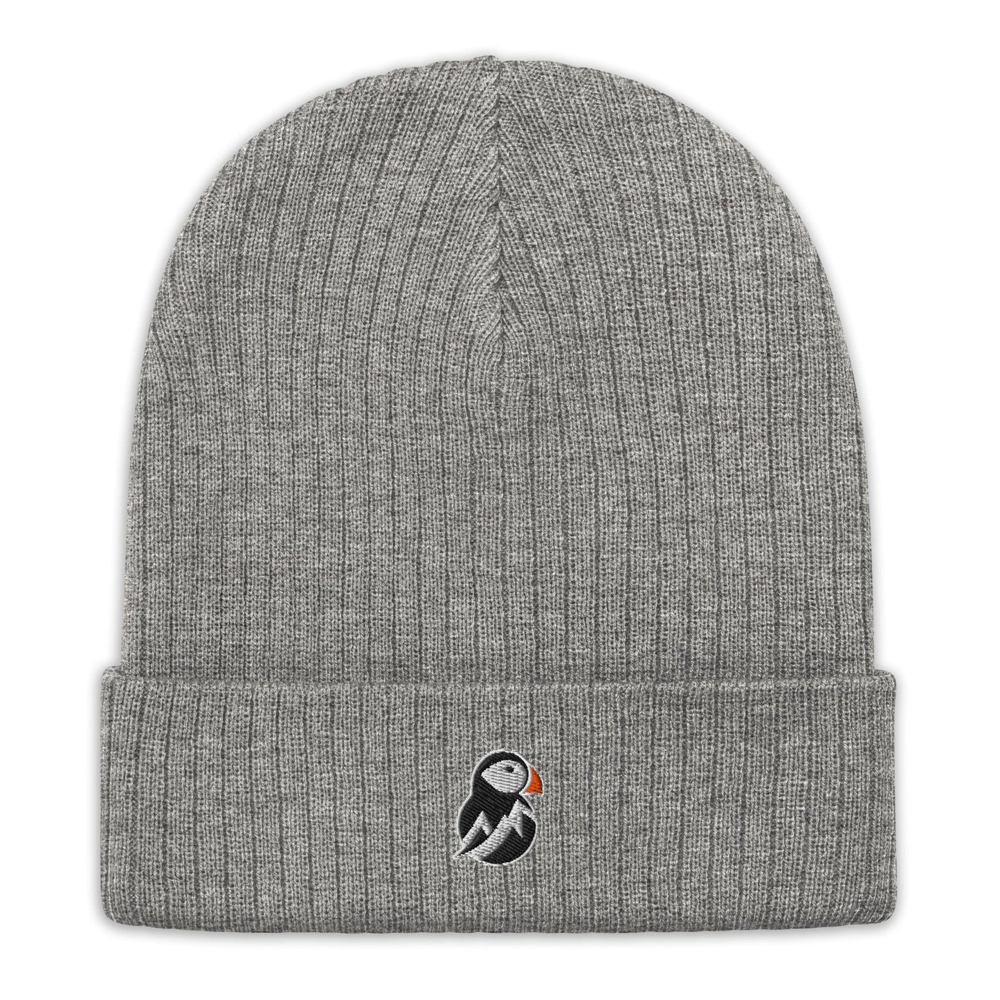 AukCliff Knit Beanie Grey Knit Beanie