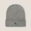 AukCliff Knit Beanie Grey Knit Beanie