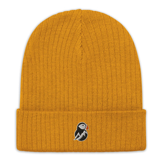 AukCliff Knit Beanie Mustard Knit Beanie