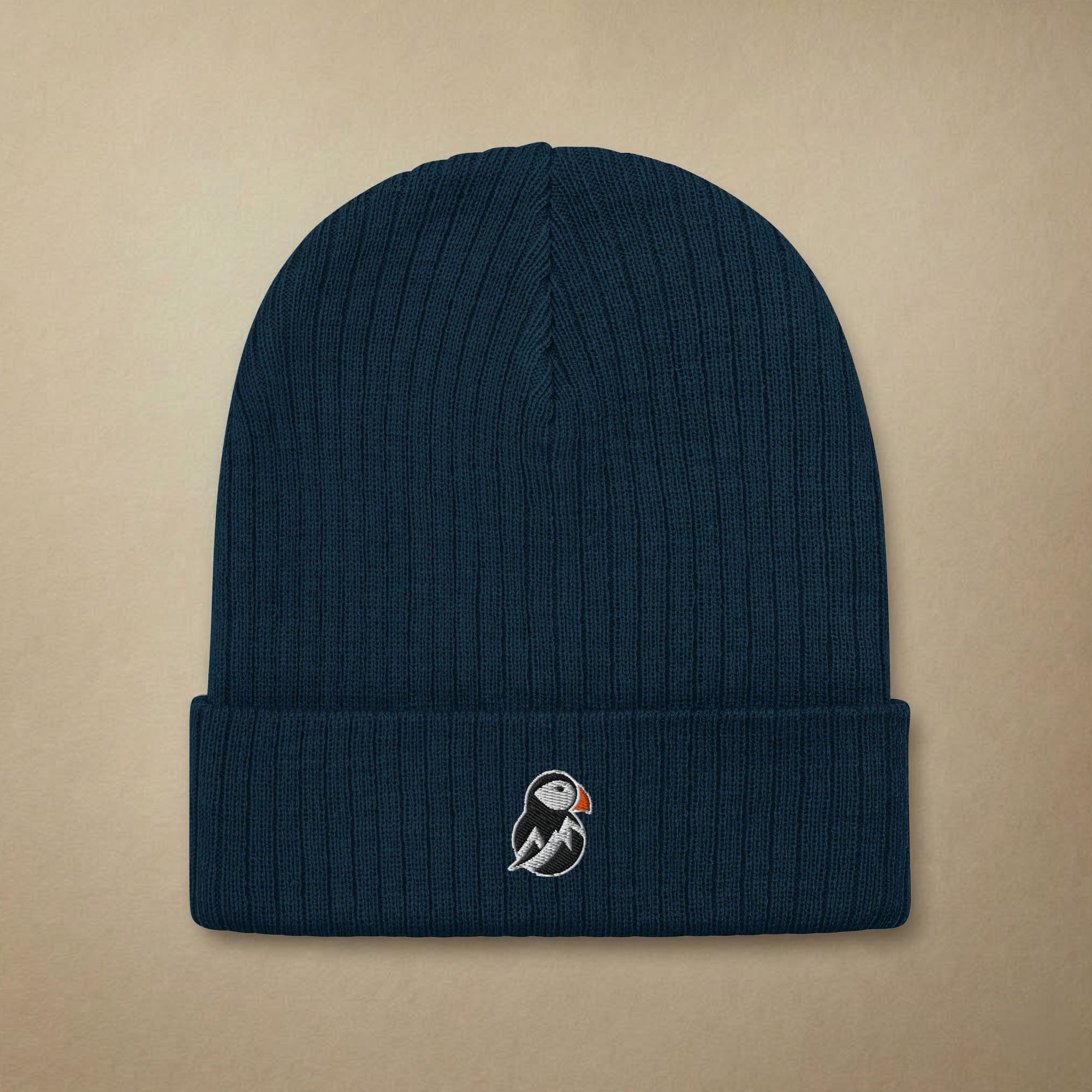 AukCliff Knit Beanie Navy Knit Beanie