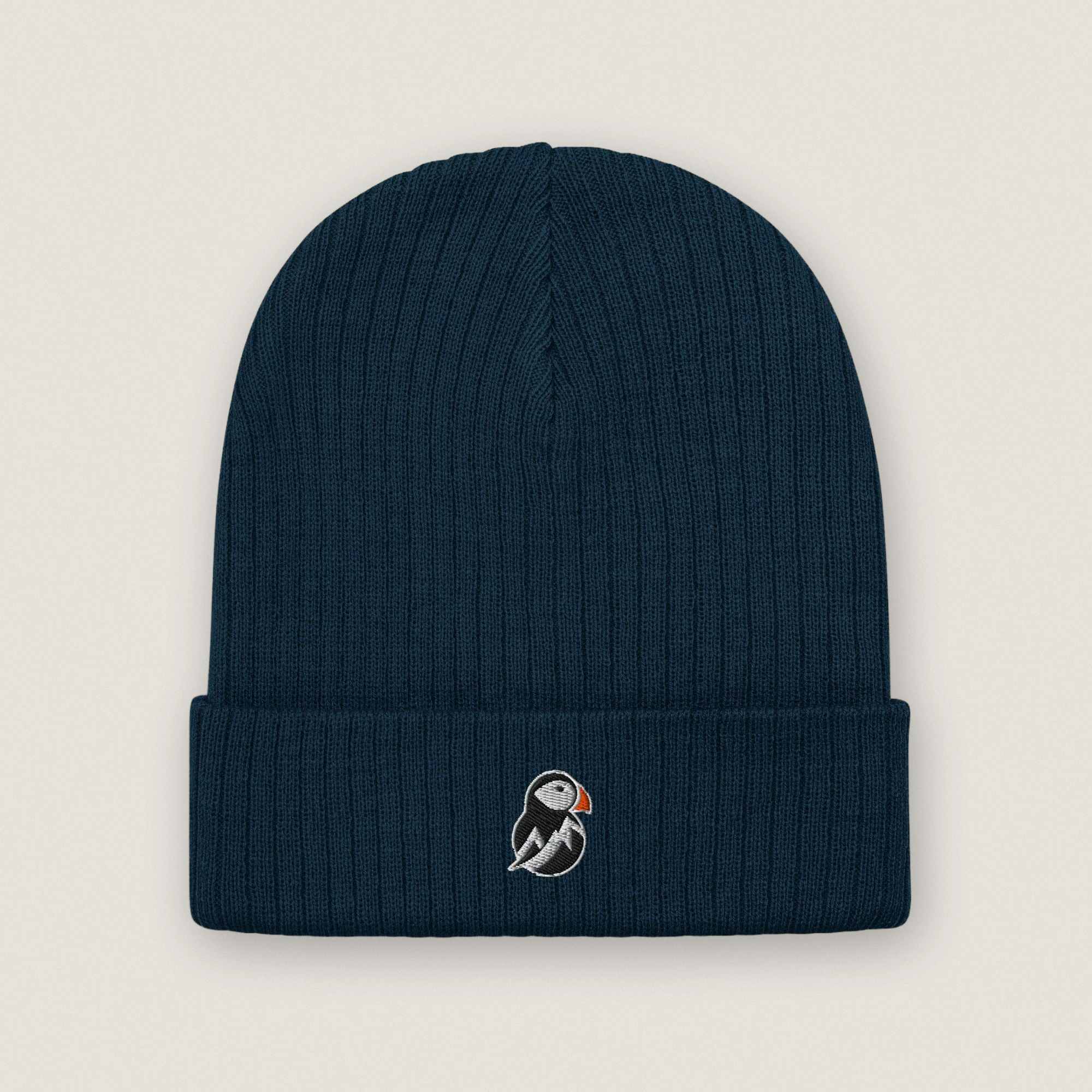 AukCliff Knit Beanie Navy Knit Beanie