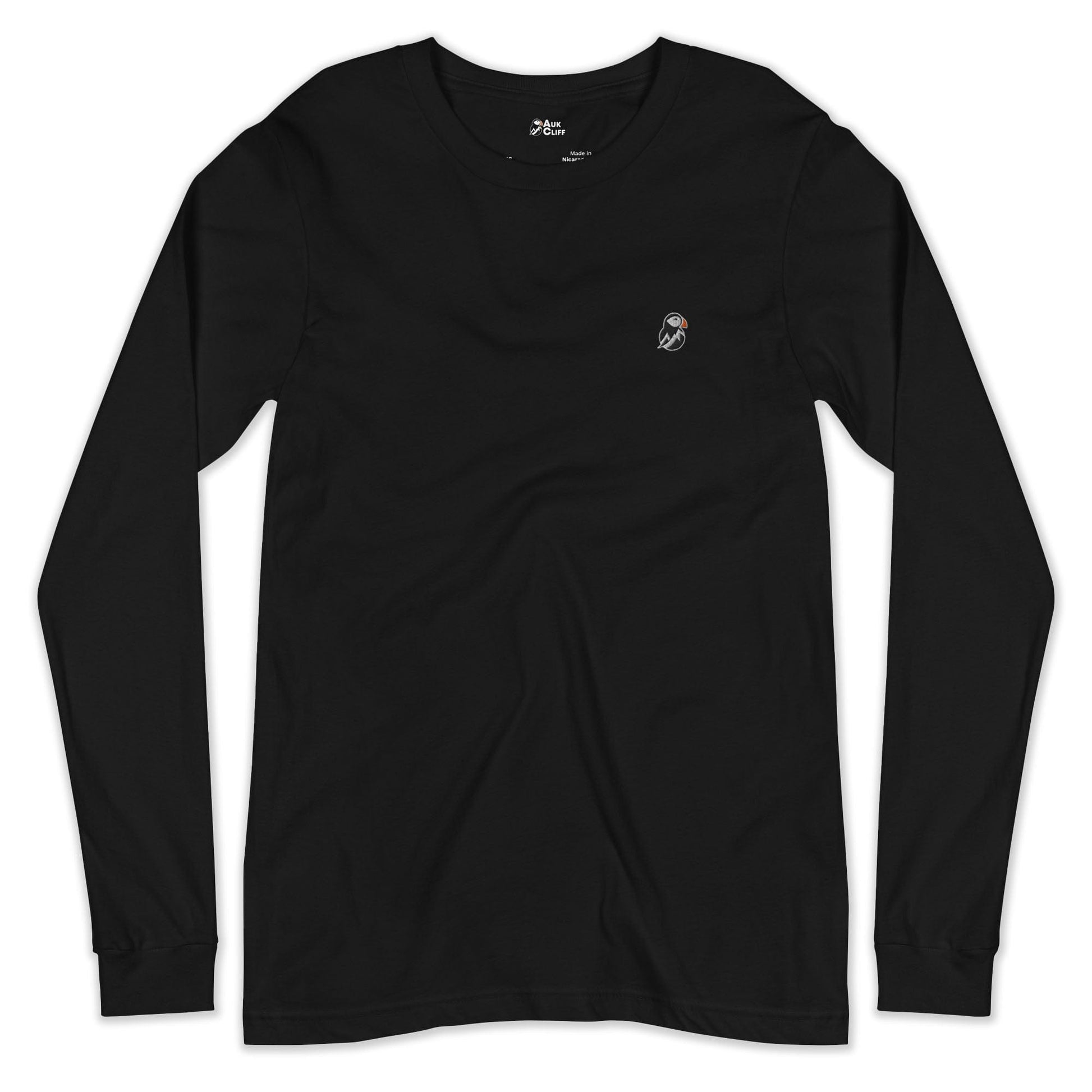 AukCliff Long Sleeve T-shirt Black / XS Simple Long Sleeve T-shirt