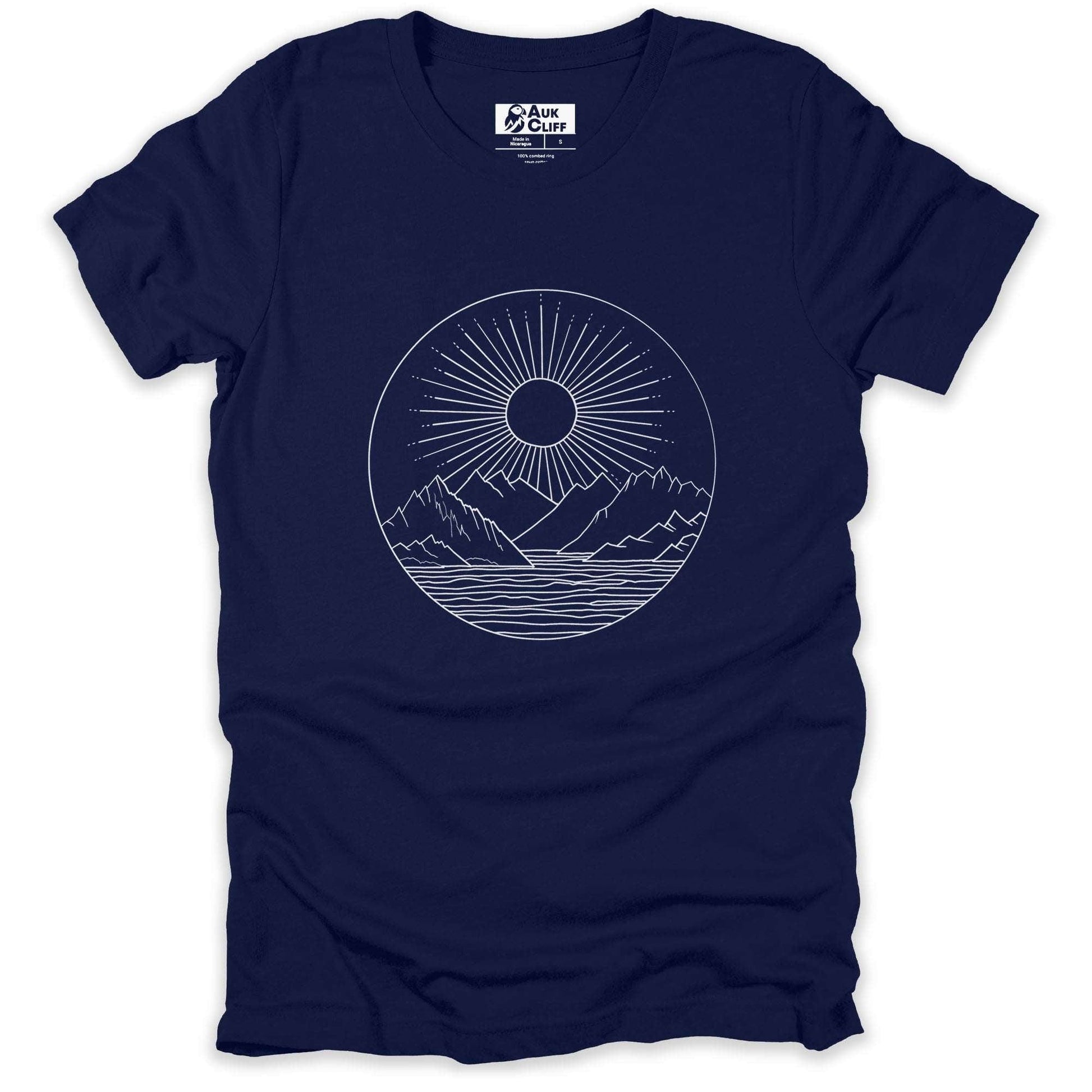 AukCliff Mountain and Wilderness Graphic Tees Navy / S Celestial Serenity T-shirt