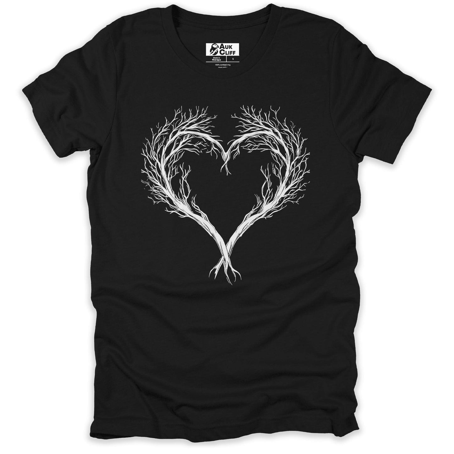 AukCliff Nature and Wildlife Graphic Tees Black / S Nature’s Heartbeat T-shirt