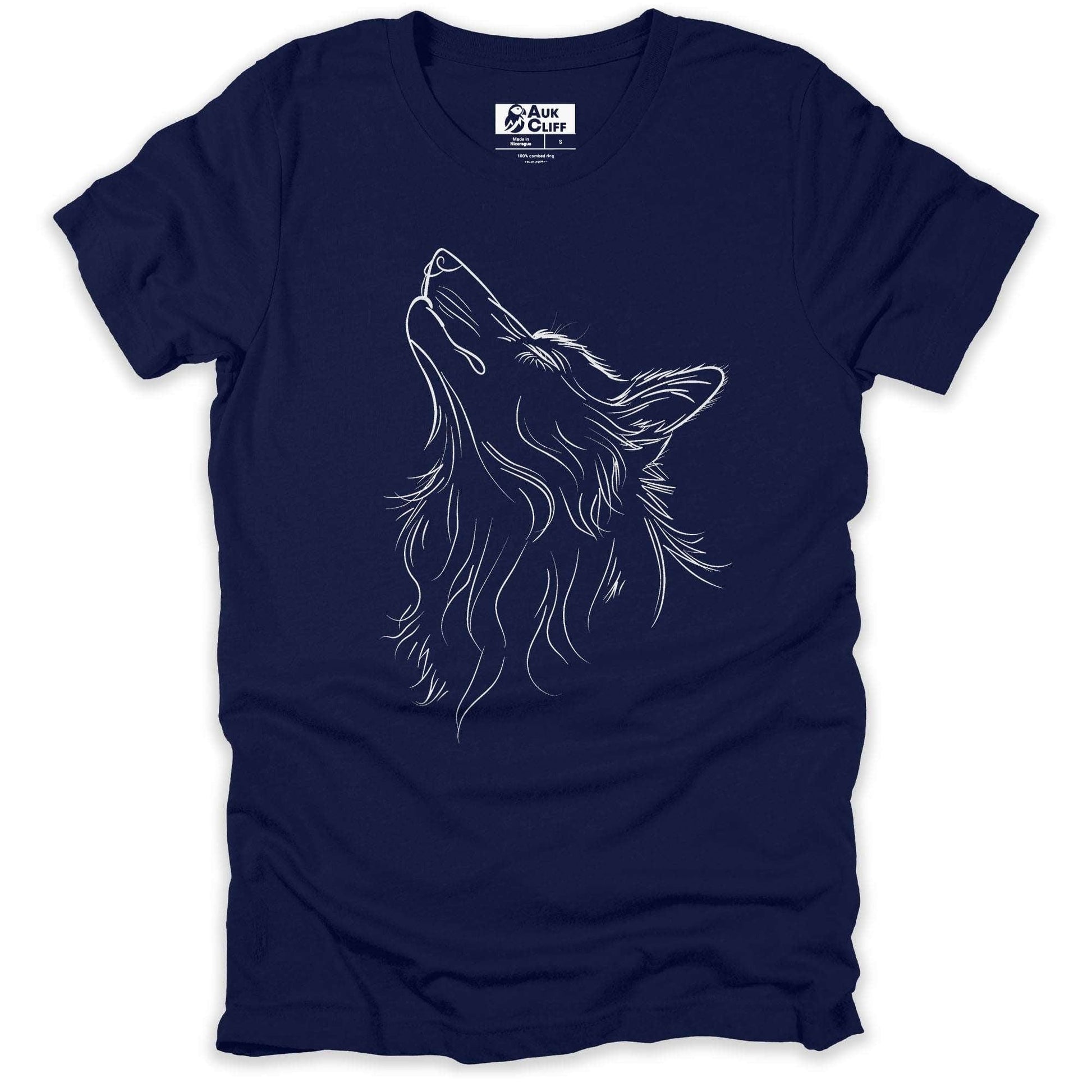 AukCliff Nature and Wildlife Graphic Tees Navy / S Call of the Wild T-shirt