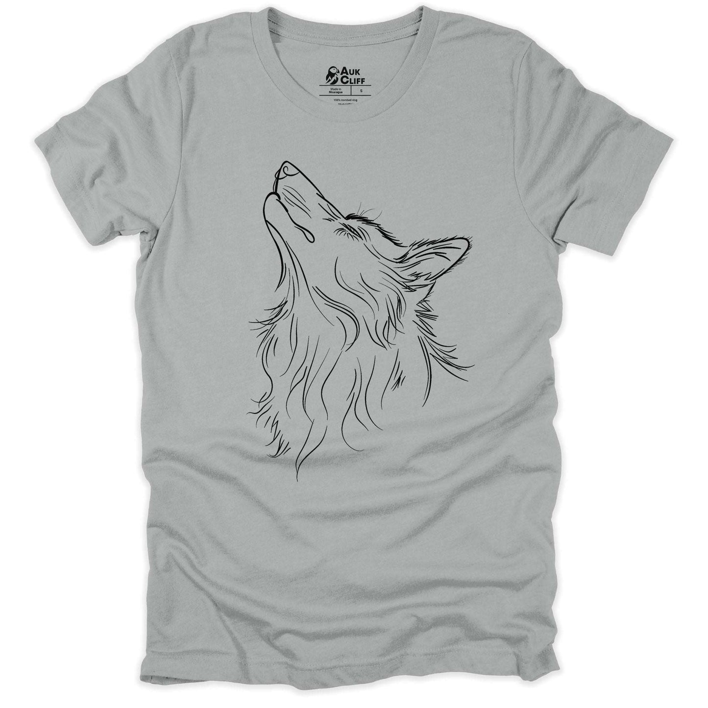 AukCliff Nature and Wildlife Graphic Tees Silver / S Call of the Wild T-shirt