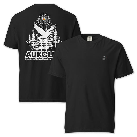 AukCliff Rear Print Comfort Colors T-shirt Black / S Keep On Exploring Retro Comfort Colors T-shirt