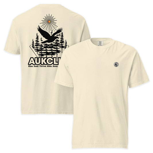 AukCliff Rear Print Comfort Colors T-shirt Ivory / S Keep On Exploring Retro Comfort Colors T-shirt