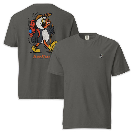 AukCliff Rear Print Comfort Colors T-shirt Pepper / S Trailblazer Puffin Back Print Comfort Colors T-Shirt