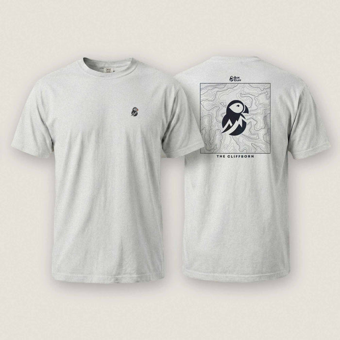 AukCliff Rear Print Comfort Colors T-shirt White / S The Cliffborn Comfort Colors T-Shirt
