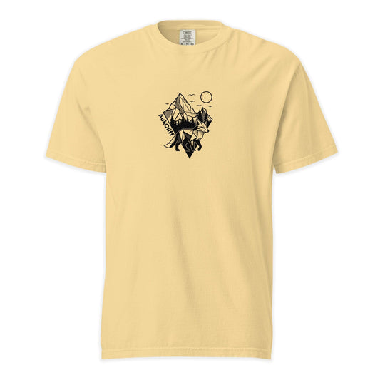 AukCliff Simple Comfort Colors T-shirt Butter / S Geometric Fox Comfort Colors T-shirt