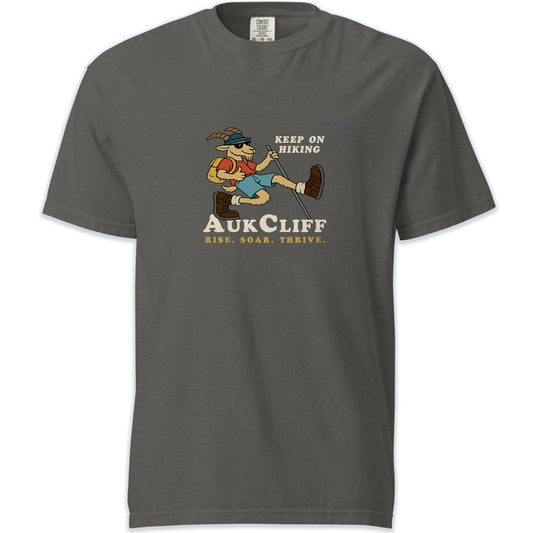 AukCliff Simple Comfort Colors T-shirt Pepper / S AukCliff Keep On Hiking Comfort Colors T-shirt