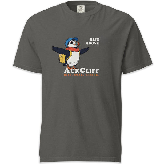 AukCliff Simple Comfort Colors T-shirt Pepper / S AukCliff "Rise Above" Comfort Colors T-shirt