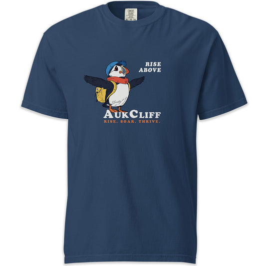 AukCliff Simple Comfort Colors T-shirt True Navy / S AukCliff "Rise Above" Comfort Colors T-shirt