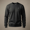 AukCliff Simple Sweatshirt Charcoal Heather / S Simple Sweatshirt