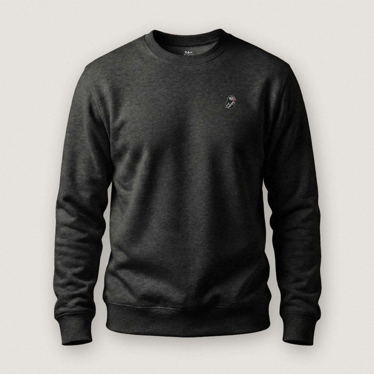 AukCliff Simple Sweatshirt Charcoal Heather / S Simple Sweatshirt
