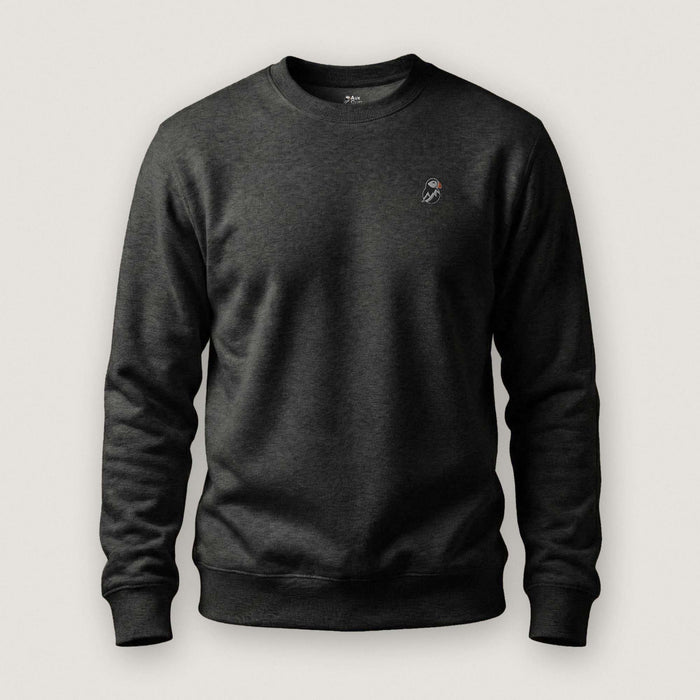 AukCliff Simple Sweatshirt Charcoal Heather / S Simple Sweatshirt