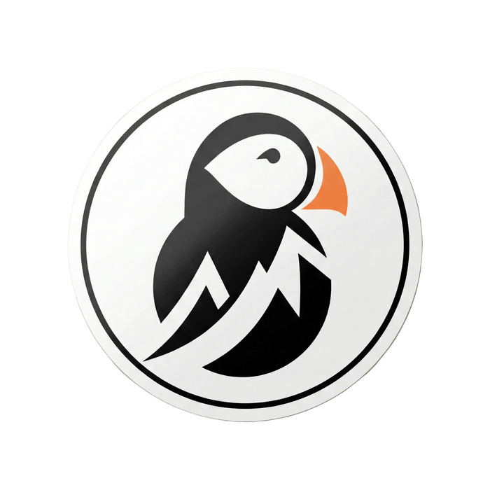 AukCliff Sticker 3″×3″ Collector’s Mark Sticker