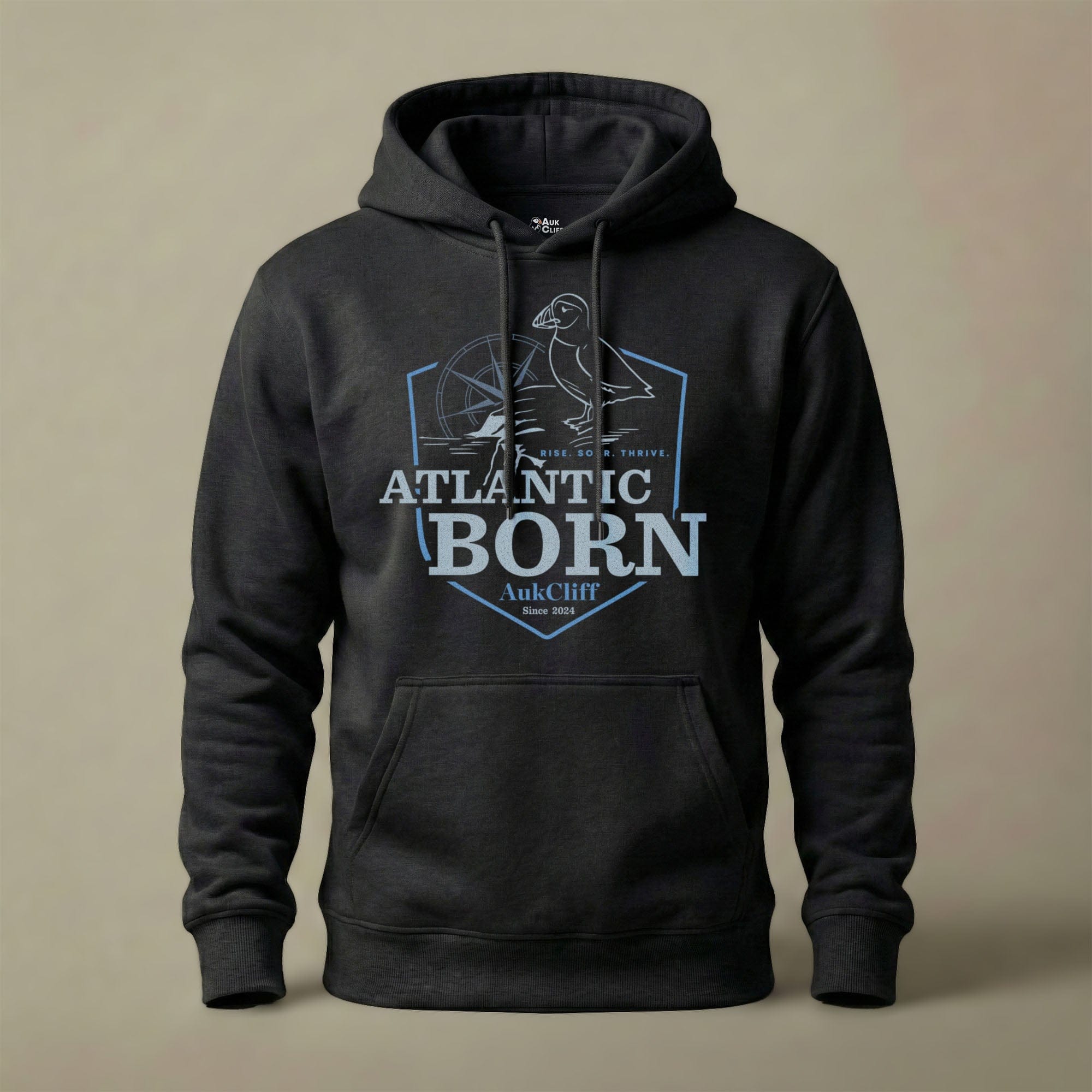 AukCliff® The Origin Collection Hoodie Black / S Atlantic Born Hoodie