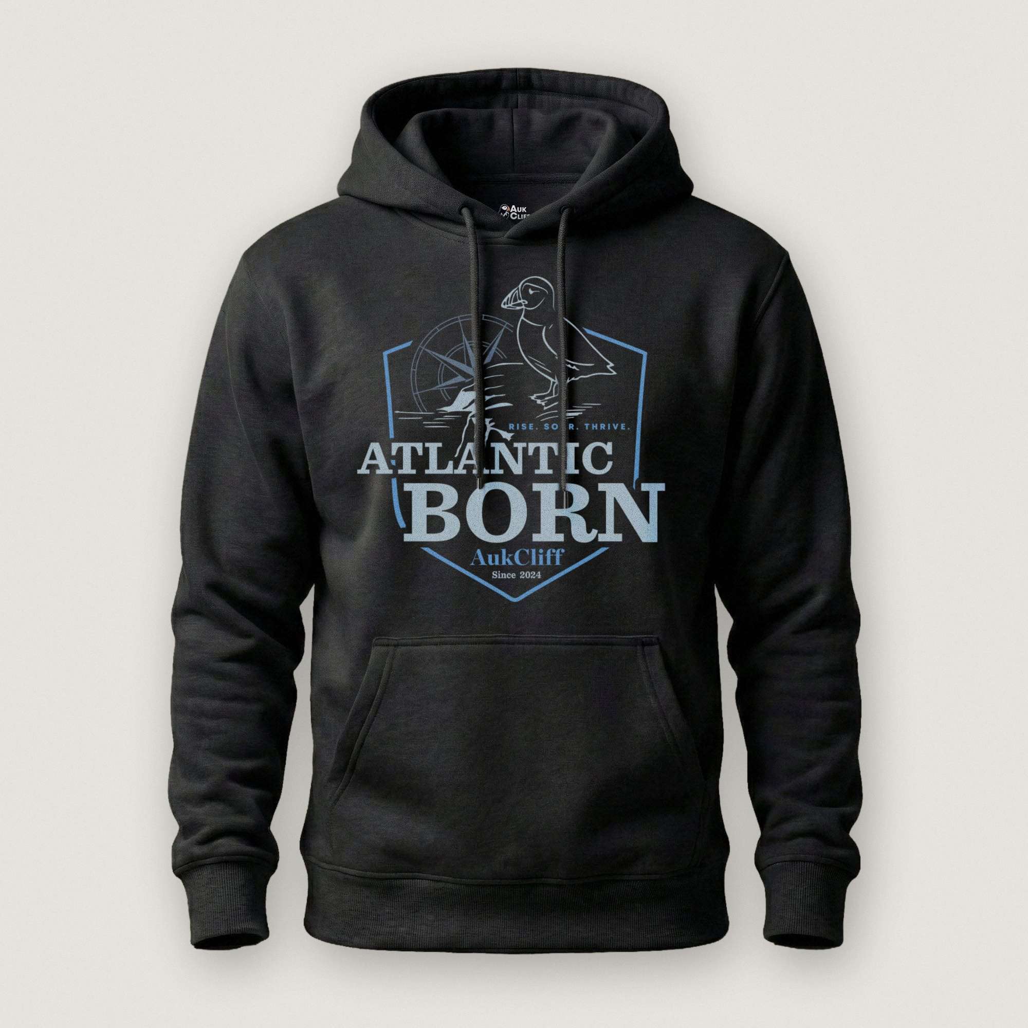 AukCliff® The Origin Collection Hoodie Black / S Atlantic Born Hoodie