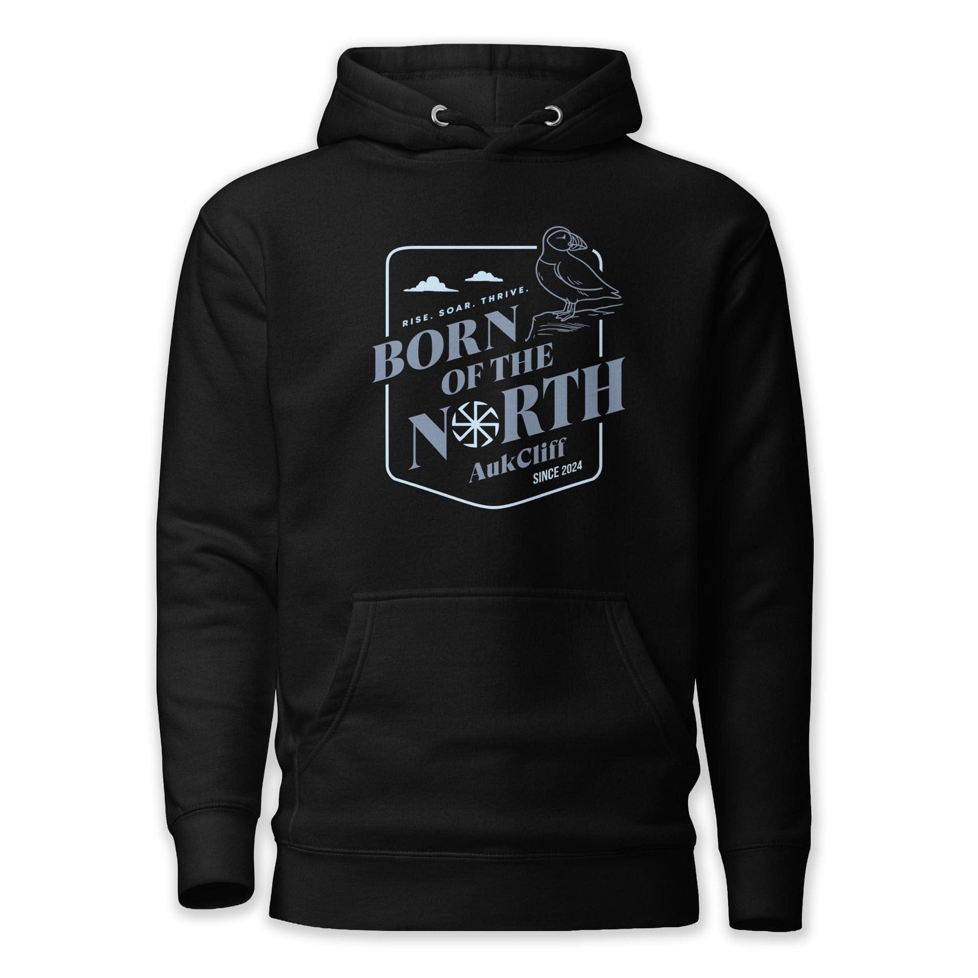 AukCliff® The Origin Collection Hoodie Black / S Born of the North Hoodie