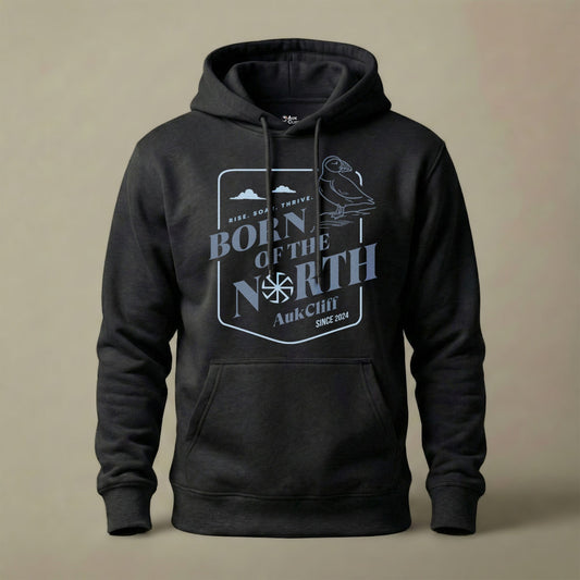 AukCliff® The Origin Collection Hoodie Black / S Born of the North Hoodie