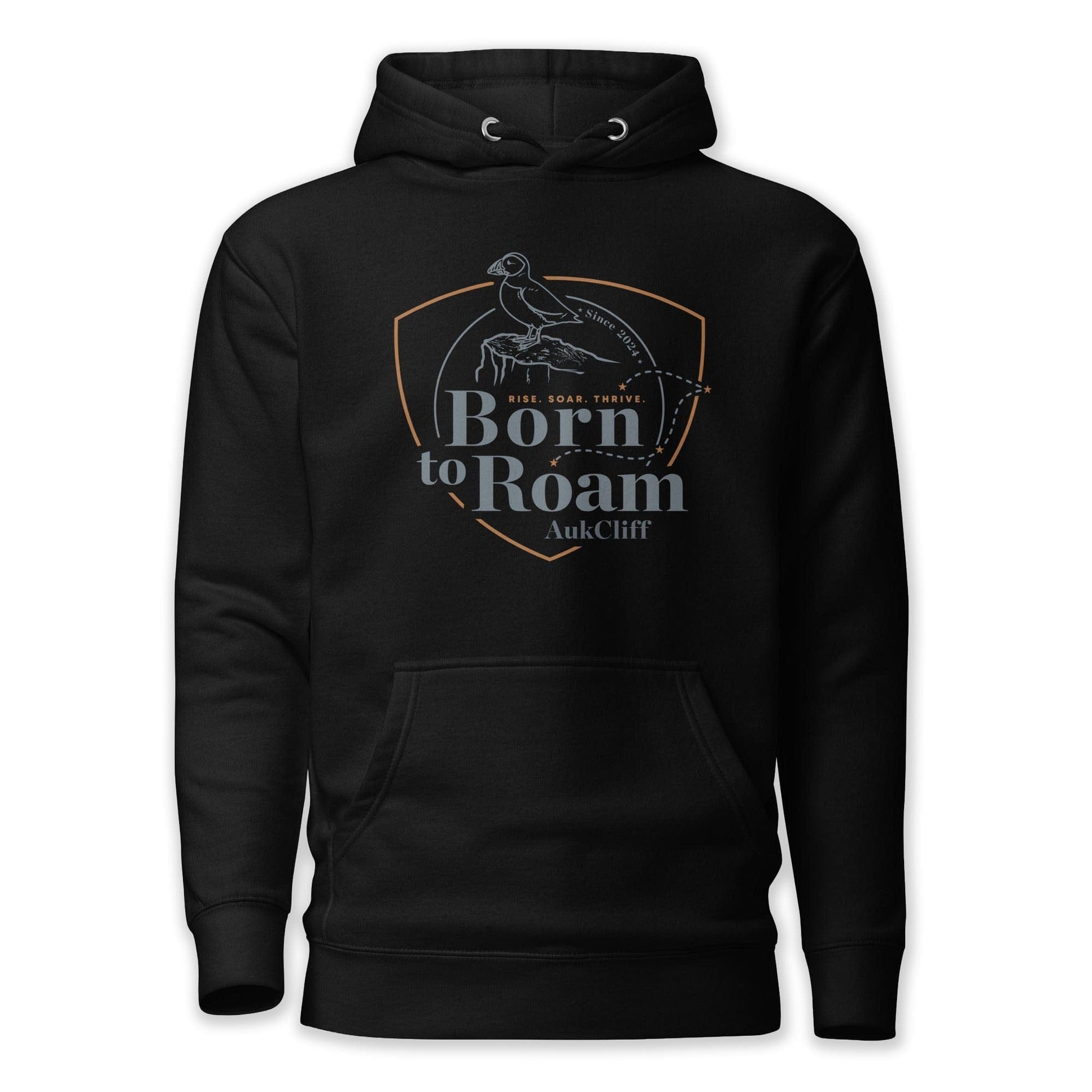 AukCliff® The Origin Collection Hoodie Black / S Born to Roam Hoodie