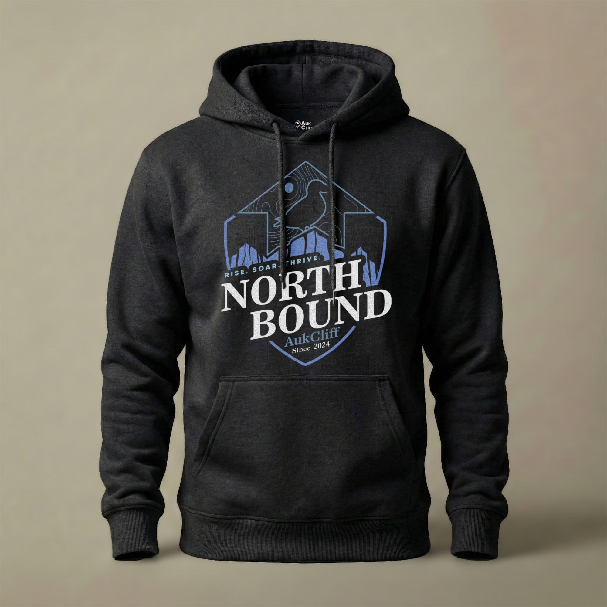 AukCliff® The Origin Collection Hoodie Black / S North Bound Hoodie