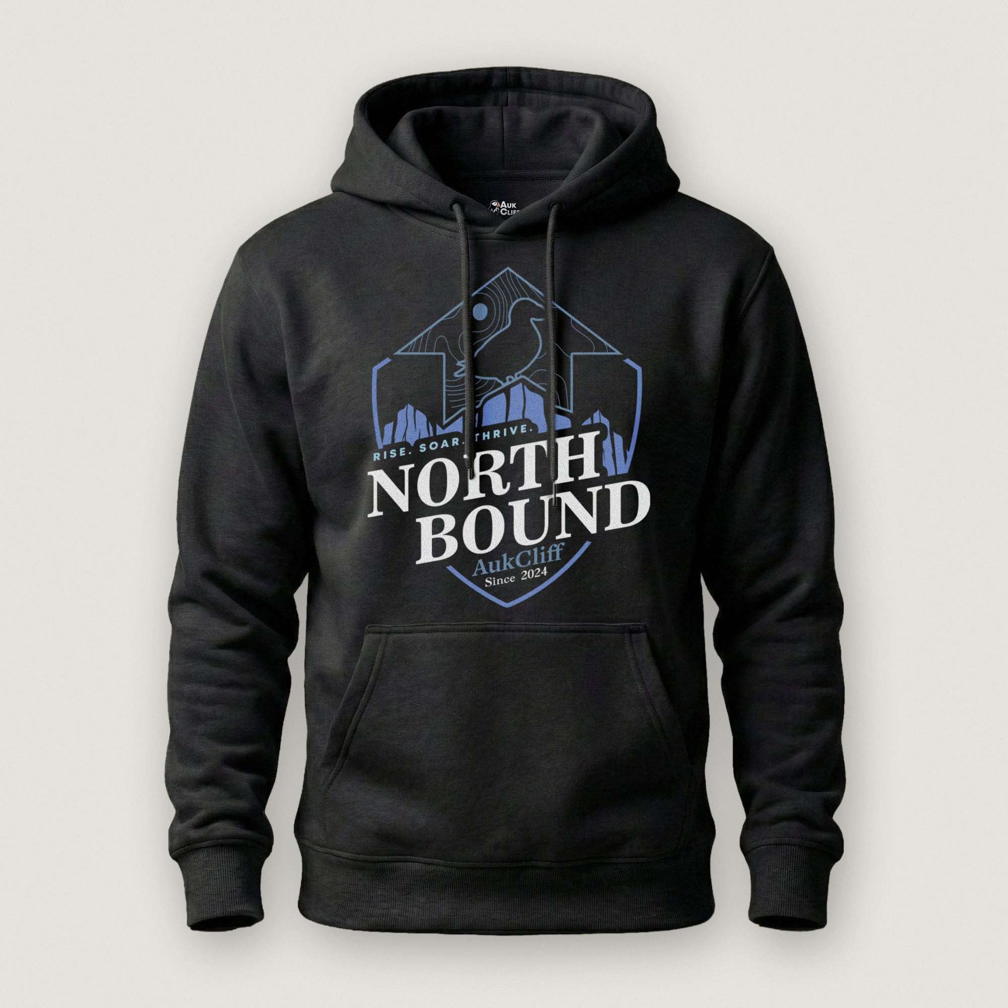 AukCliff® The Origin Collection Hoodie Black / S North Bound Hoodie