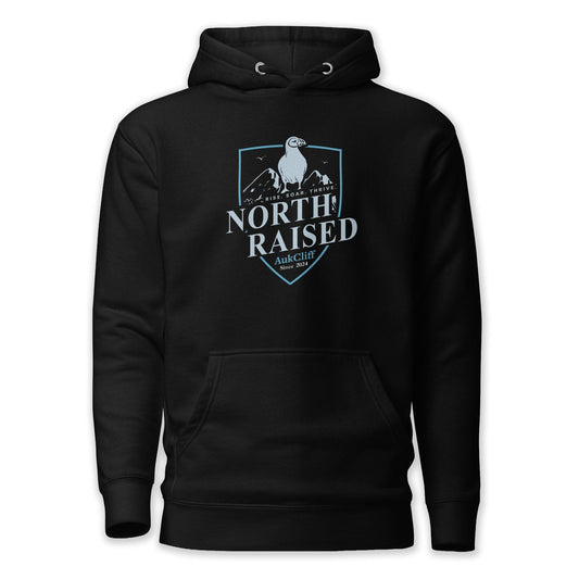 AukCliff® The Origin Collection Hoodie Black / S North Raised Hoodie