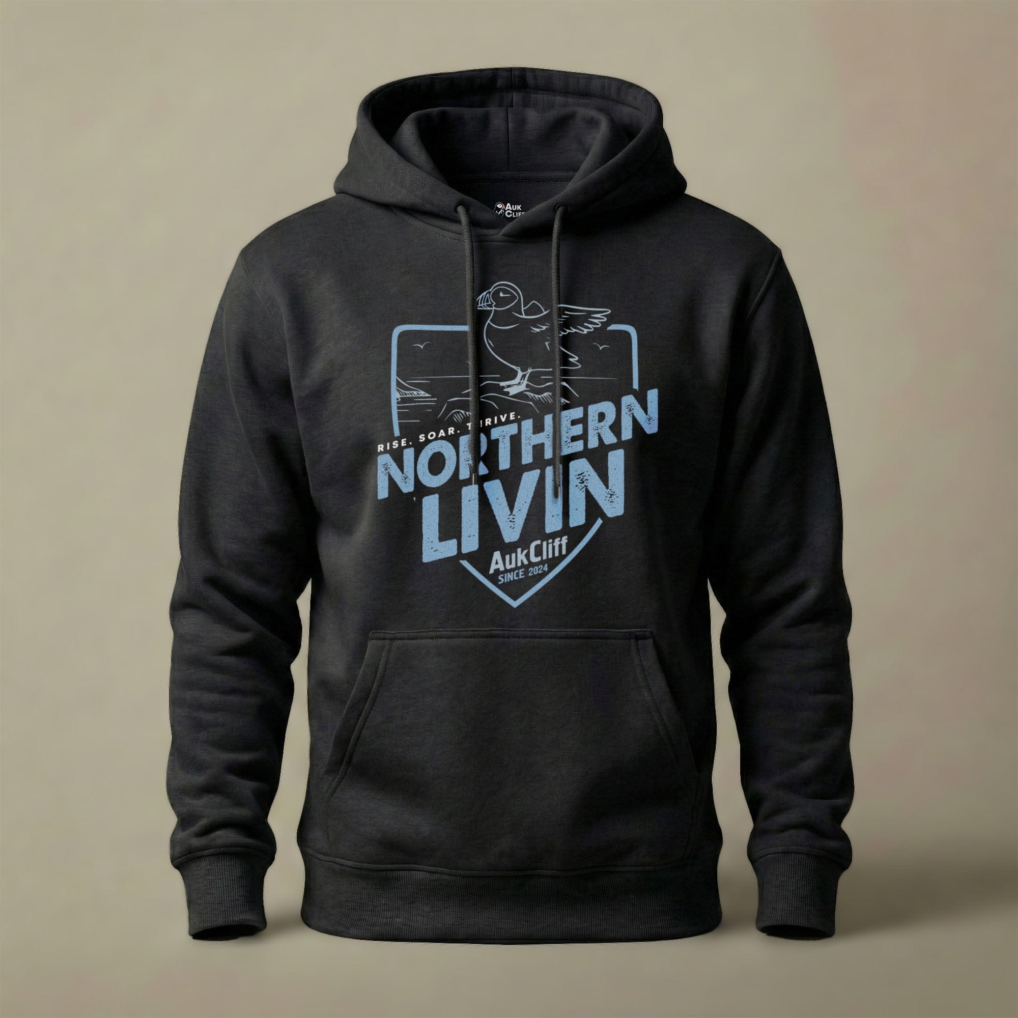 AukCliff® The Origin Collection Hoodie Black / S Northern Livin’ Hoodie