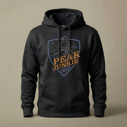 AukCliff® The Origin Collection Hoodie Black / S Peak Junkie Hoodie