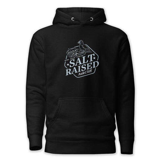 AukCliff® The Origin Collection Hoodie Black / S Salt Raised Hoodie