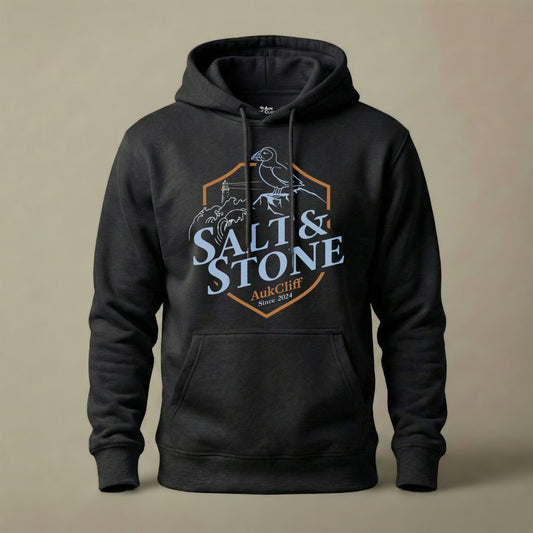 AukCliff® The Origin Collection Hoodie Black / S Salt & Stone Hoodie