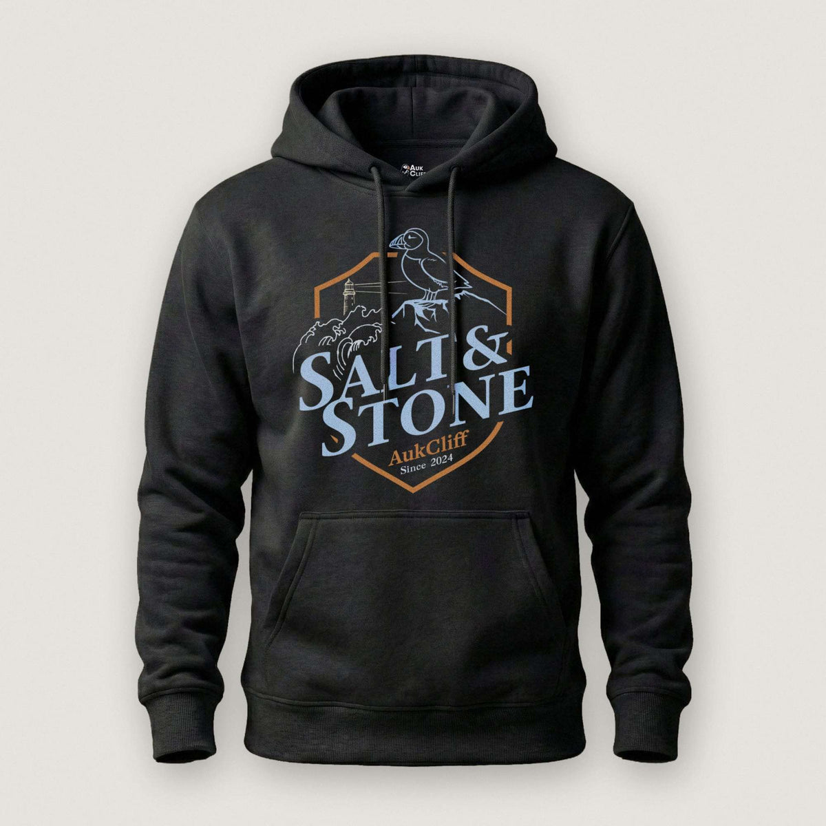 AukCliff® The Origin Collection Hoodie Black / S Salt & Stone Hoodie
