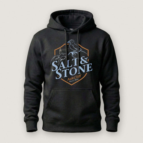 AukCliff® The Origin Collection Hoodie Black / S Salt & Stone Hoodie