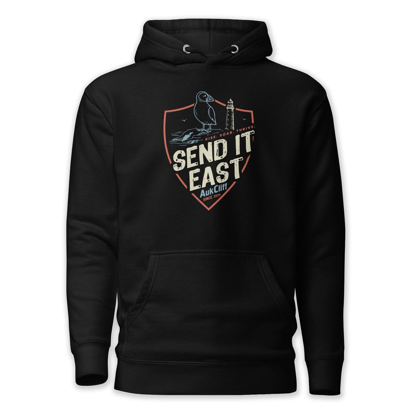 AukCliff® The Origin Collection Hoodie Black / S Send It East Hoodie