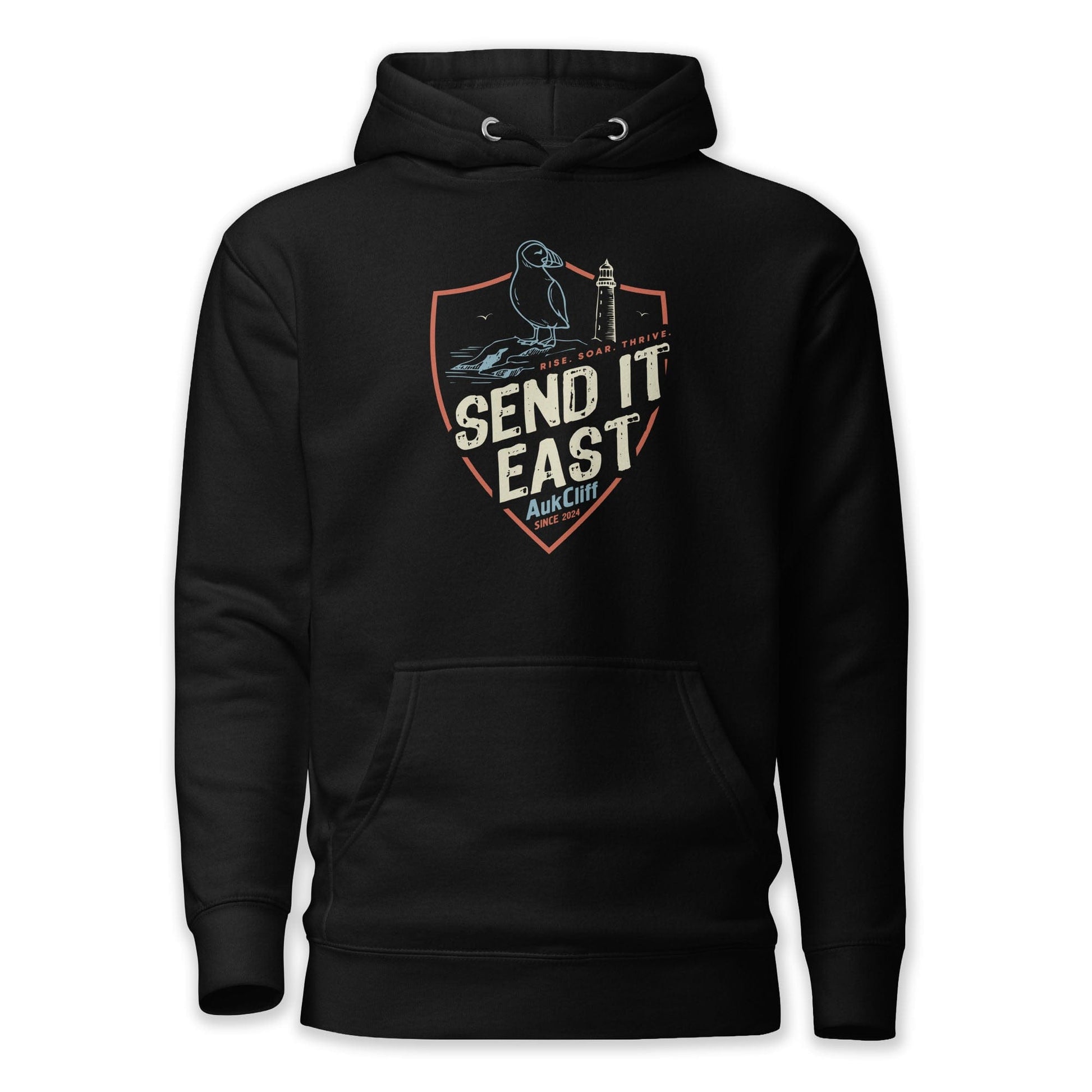 AukCliff® The Origin Collection Hoodie Black / S Send It East Hoodie
