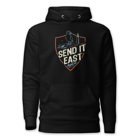 AukCliff® The Origin Collection Hoodie Black / S Send It East Hoodie