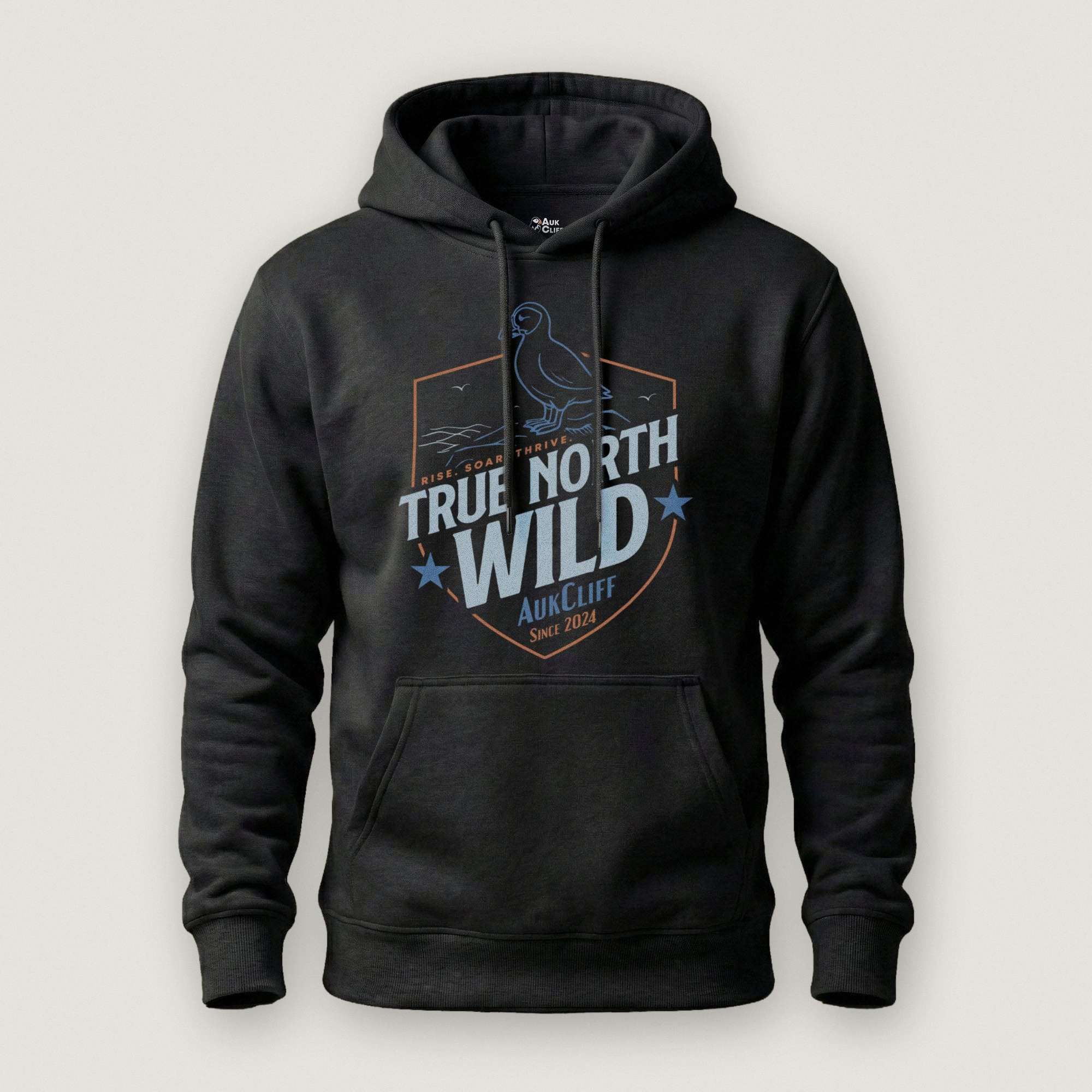 AukCliff® The Origin Collection Hoodie Black / S True North Wild Hoodie