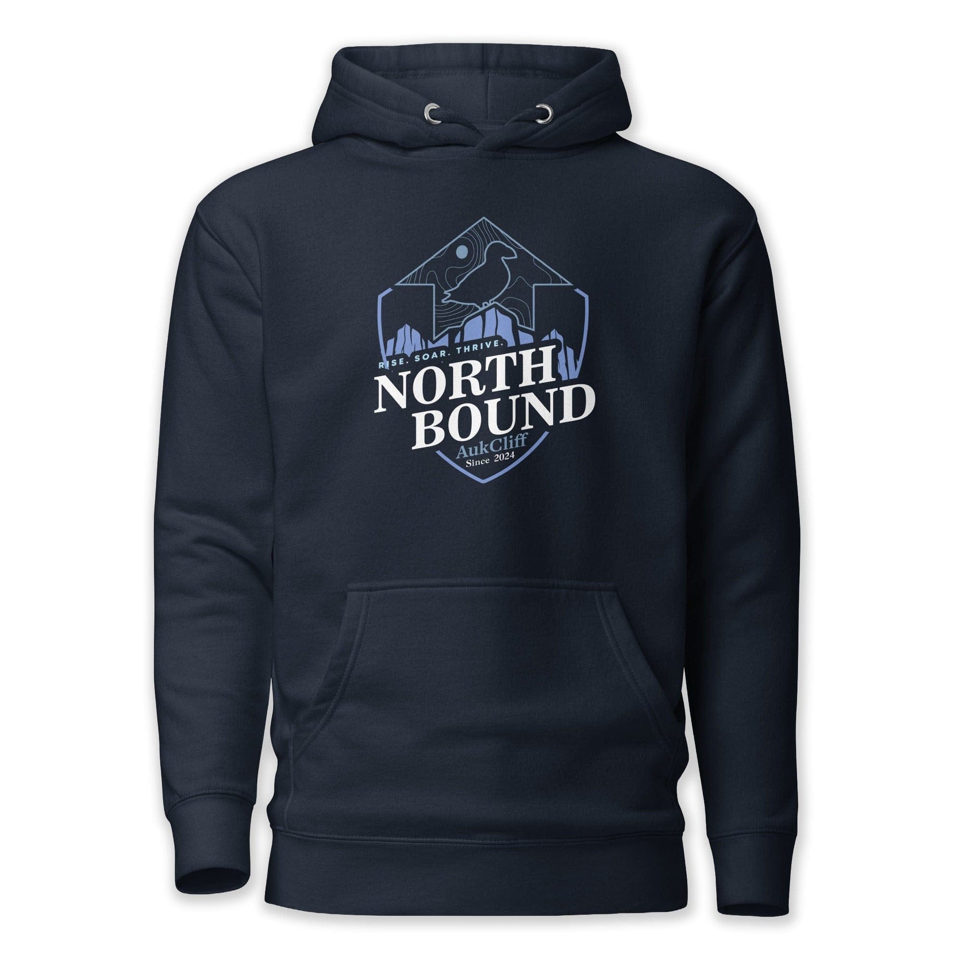 AukCliff® The Origin Collection Hoodie Navy Blazer / S North Bound Hoodie