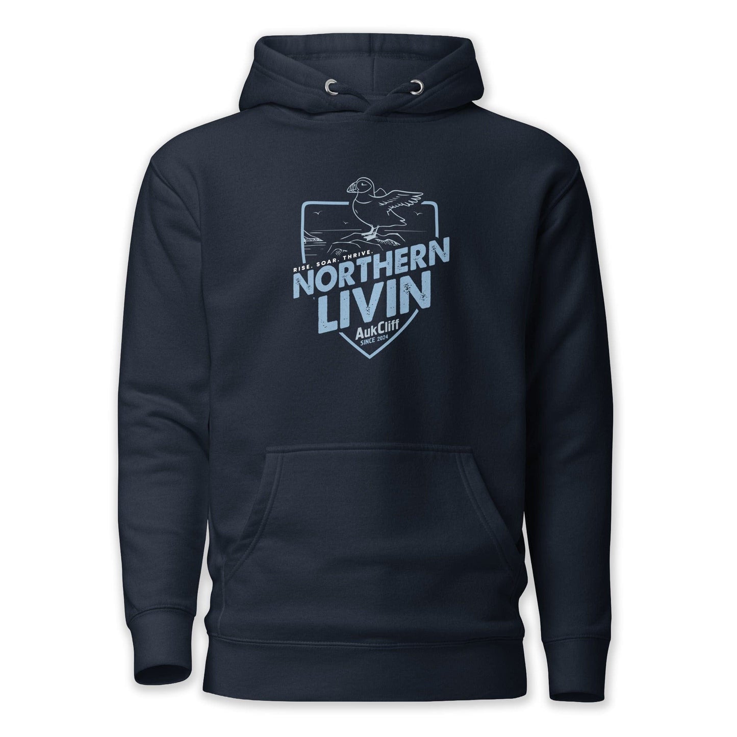 AukCliff® The Origin Collection Hoodie Navy Blazer / S Northern Livin’ Hoodie