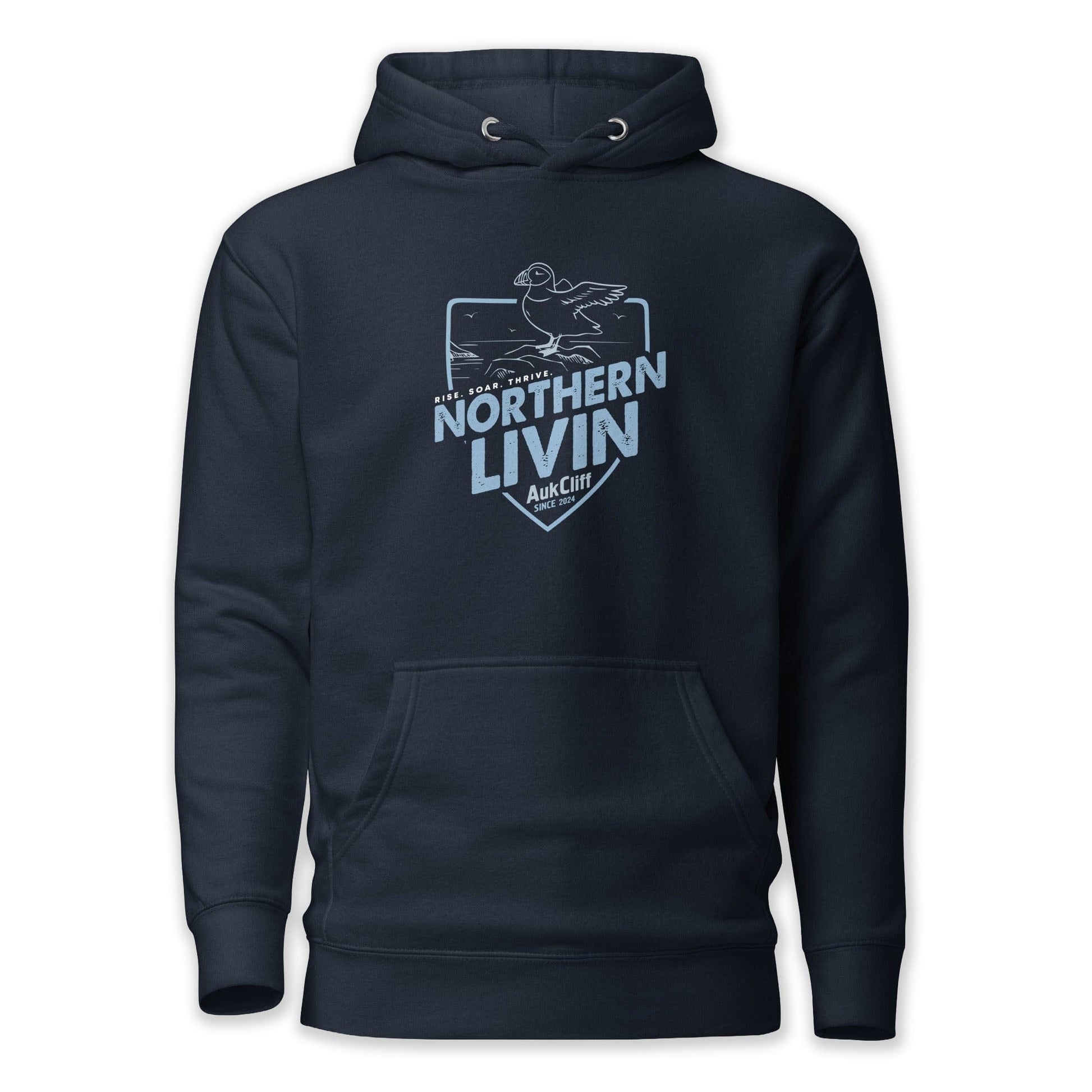 AukCliff® The Origin Collection Hoodie Navy Blazer / S Northern Livin’ Hoodie