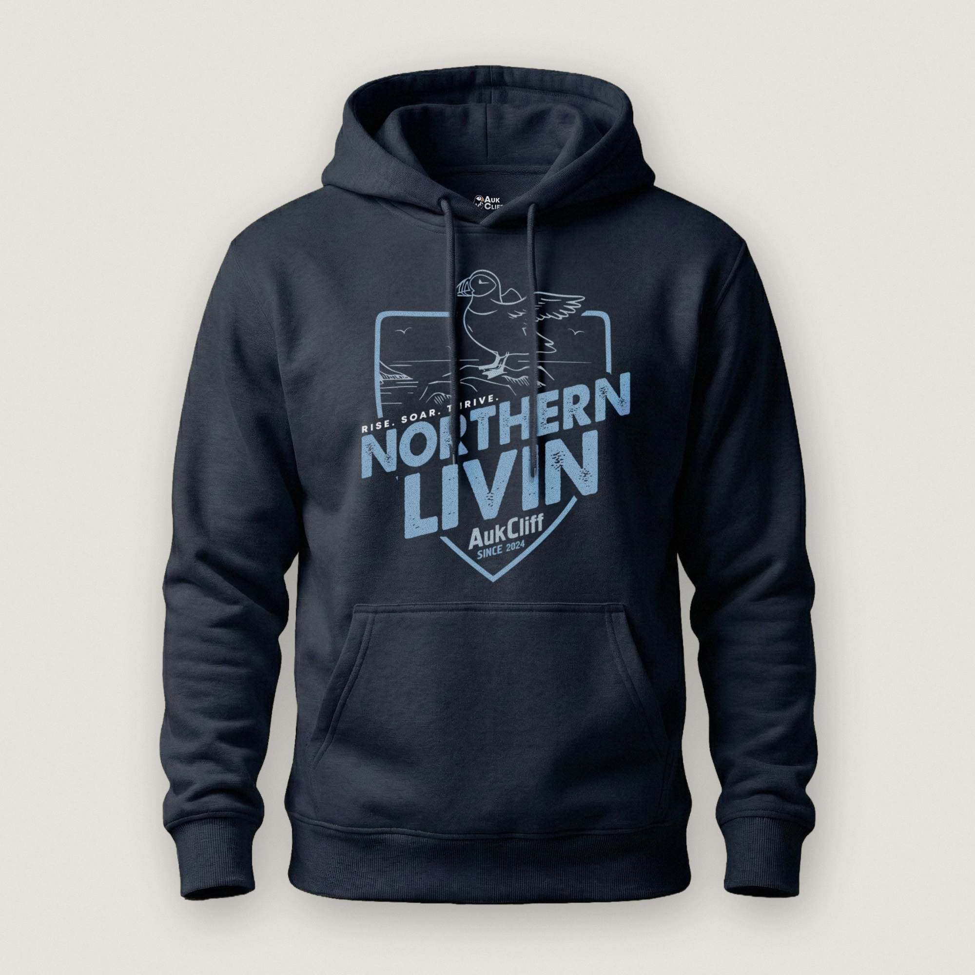 AukCliff® The Origin Collection Hoodie Navy Blazer / S Northern Livin’ Hoodie